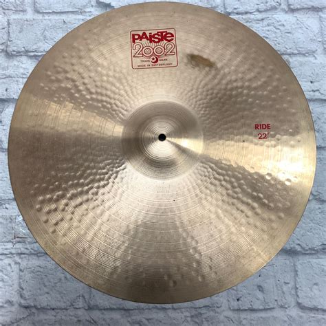 paiste 2002 ride|paiste 2002 22 ride cymbal.